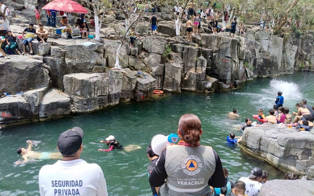 Más de un millón de personas disfrutaron playas de Veracruz bajo estricta vigilancia