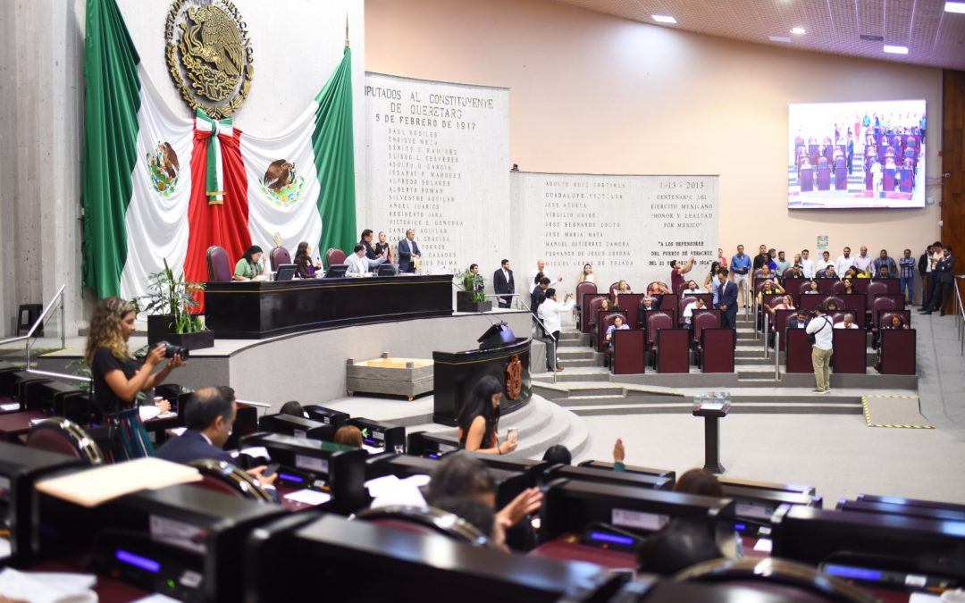Avala Congreso reformas propuestas por la gobernadora de Veracruz