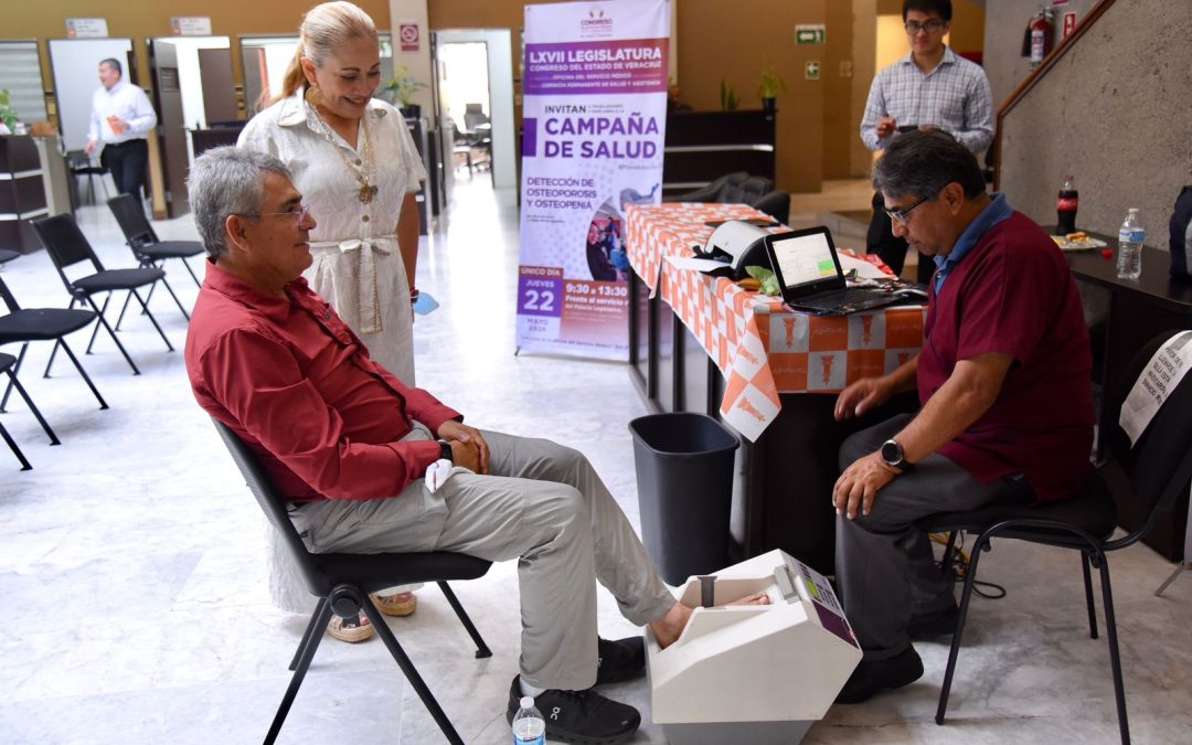 Campaña de salud ósea, en el Congreso