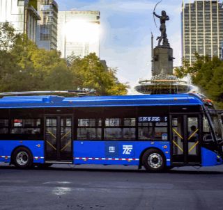 En 60 días llegan los primeros 51 autobuses híbridos para transporte público en Veracruz y Boca del Río