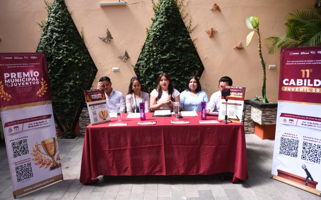 Invita Ayuntamiento a participar en Premio Municipal de la Juventud y Cabildo Juvenil