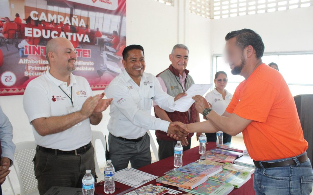 Más de 2 mil personas privadas de la libertad cursan estudios en Veracruz