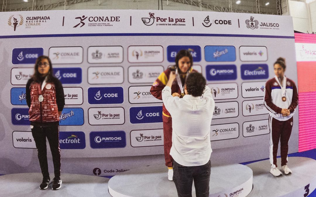 En natación, suma Veracruz dos medallas en la Olimpiada Nacional 2025
