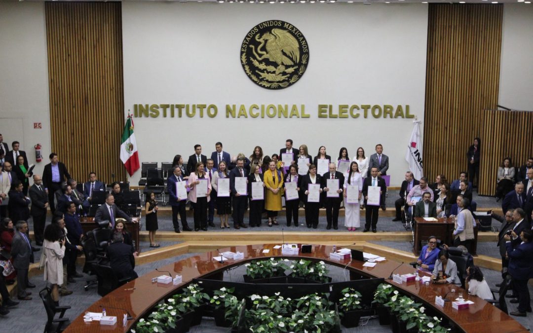 Declara INE validez de la elección de magistraturas del Tribunal de Disciplina Judicial, Sala Superior y Salas Regionales del TEPJF 