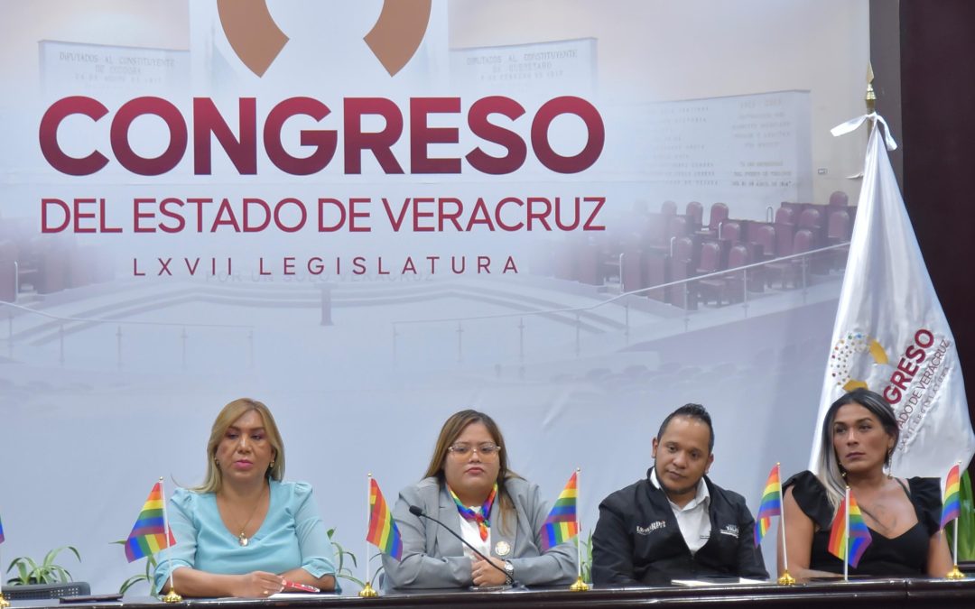 Comprometido Congreso de Veracruz con la inclusión de la población de la diversidad sexual