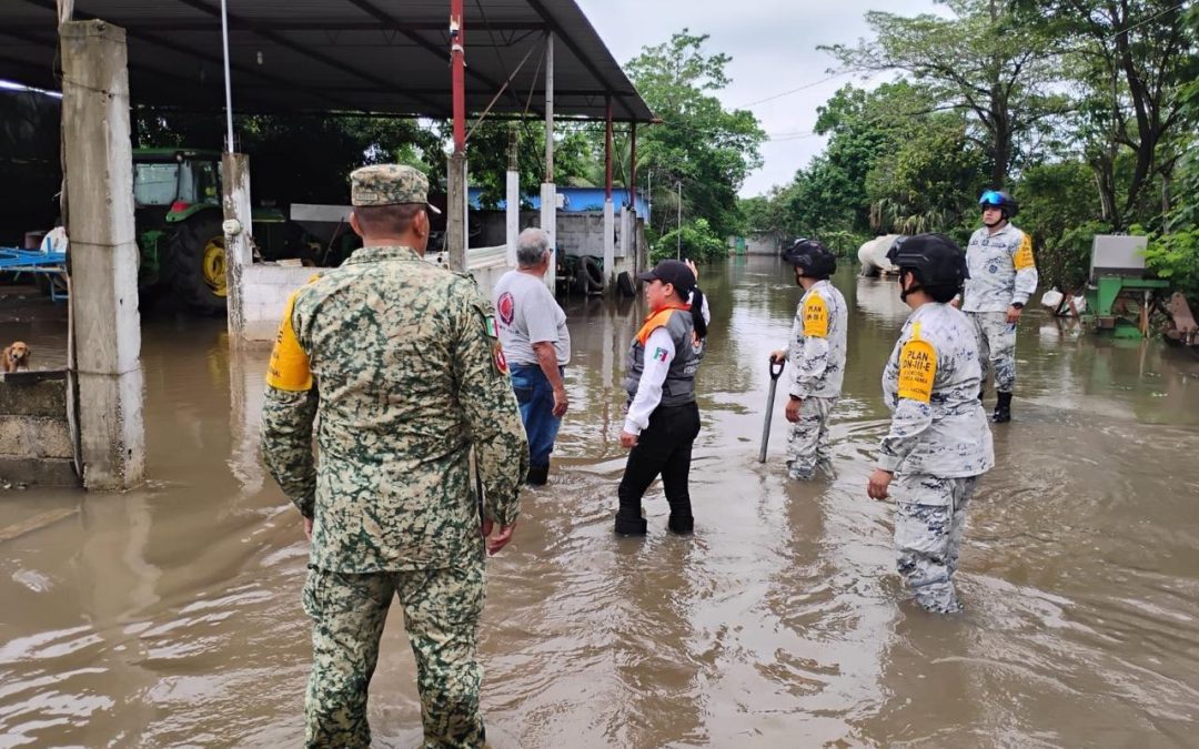 Estado en alerta ante lluvias en Veracruz, Comité Estatal de Emergencias en sesión permanente