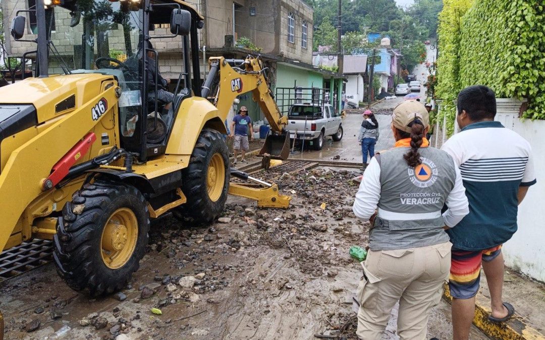 Veracruz coordina respuesta integral por lluvias; Federación y Estado refuerzan acciones