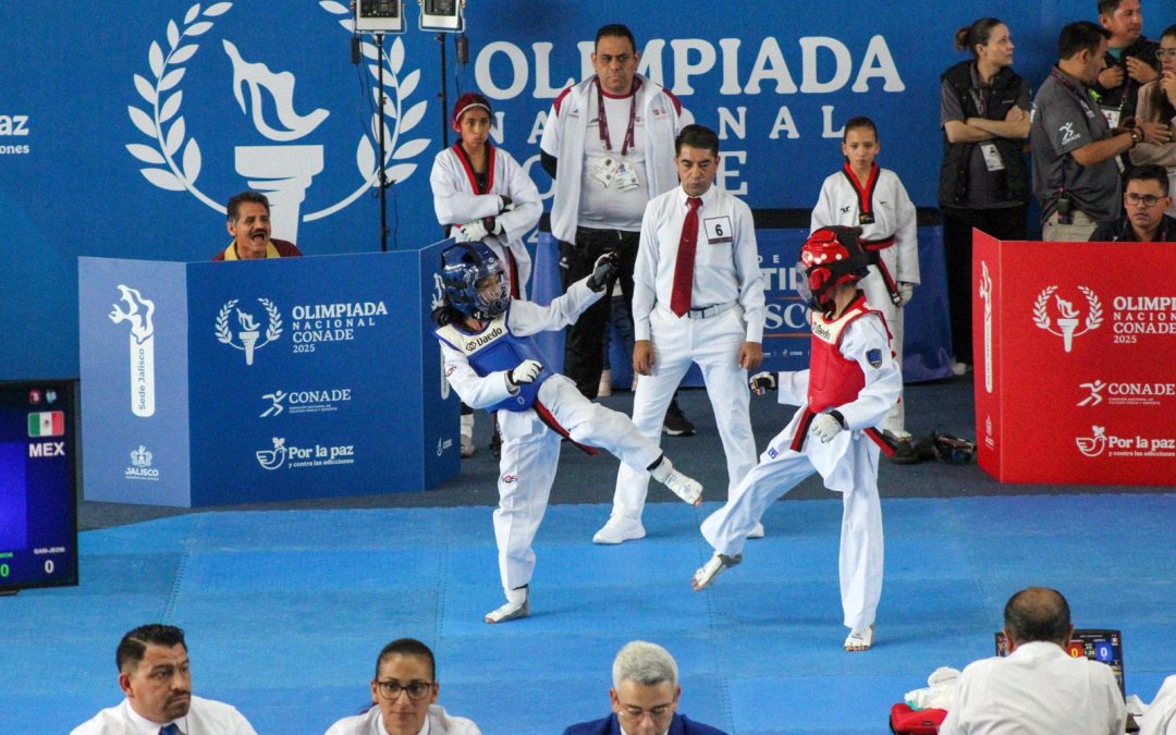 Veracruz conquista dos medallas en taekwondo durante la Olimpiada Nacional