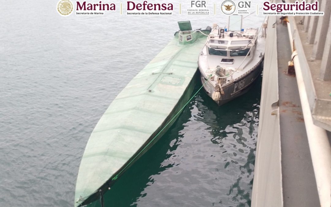 EN UNA OPERACIÓN MARÍTIMA, SE ASEGURARON MÁS DE 3.5 TONELADAS DE COCAÍNA, FRENTE A LAS COSTAS DE GUERRERO