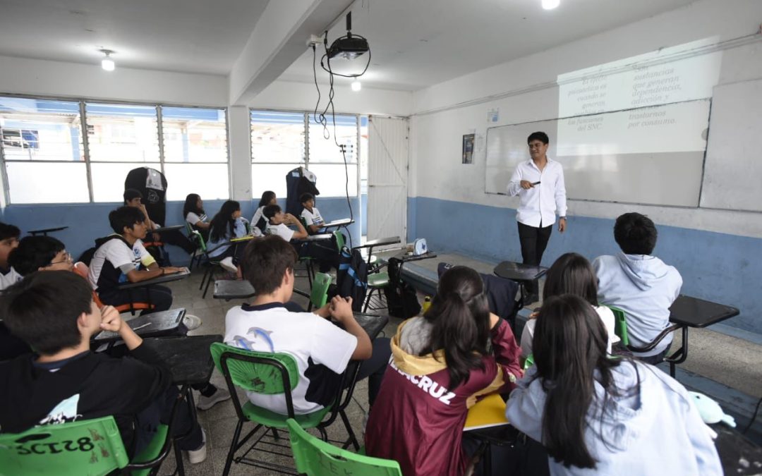Por una niñez y juventud libre de adicciones, SEV impulsa la prevención desde las aulas