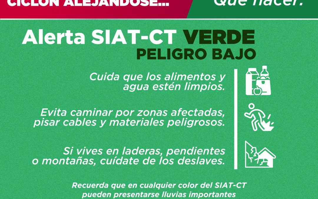 Gobierno del Estado coordina acciones ante la Tormenta Tropical Barry
