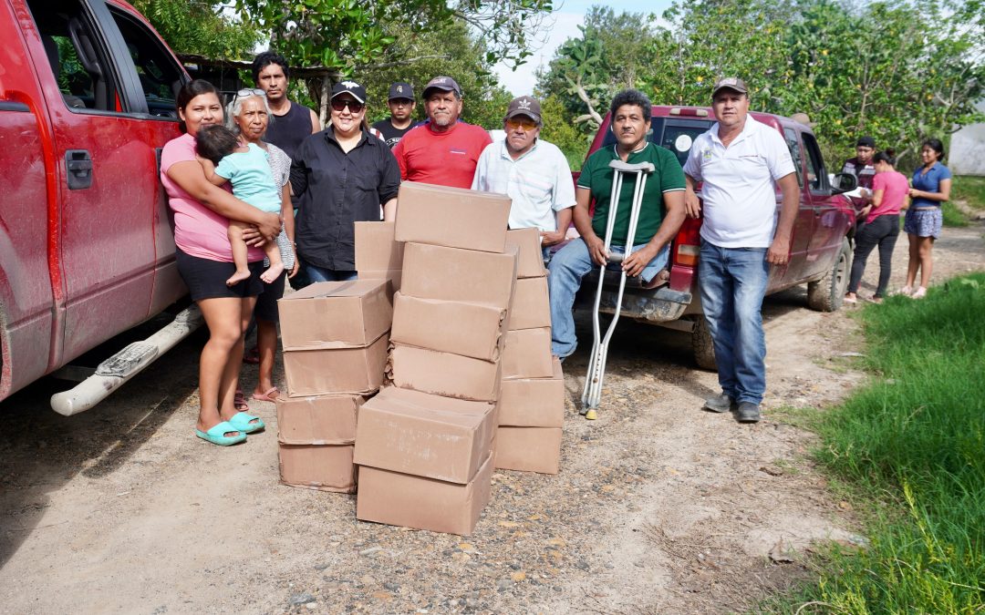 Refuerza DIF apoyo a familias afectadas por el huracán Erick