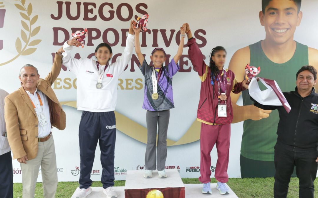 Triunfan atletas veracruzanos en Juegos Deportivos Nacionales Escolares
