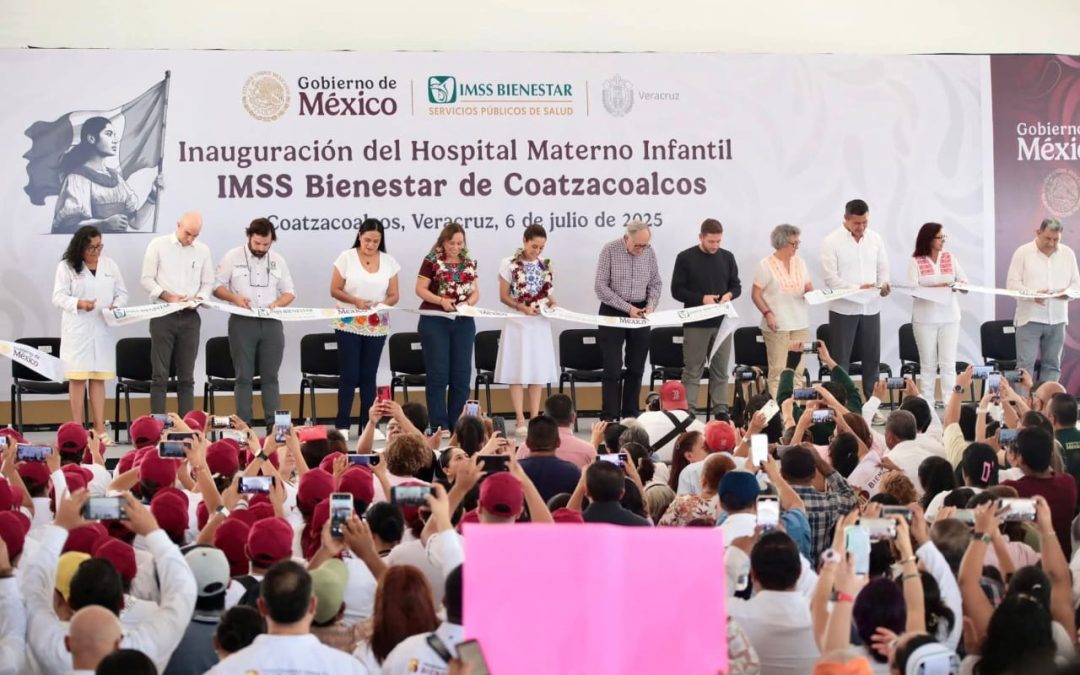Hospital Materno Infantil de Coatzacoalcos, sello de transformación y justicia social: Rocío Nahle