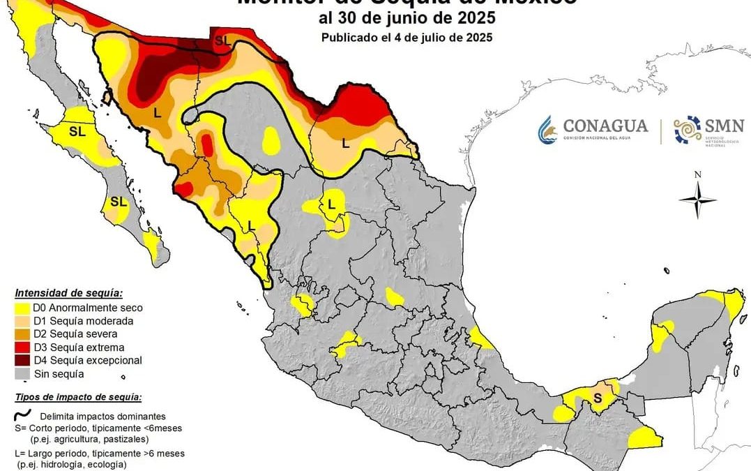 Supera Veracruz sequía, sin reporte de municipios en actualización del Monitor de Sequía