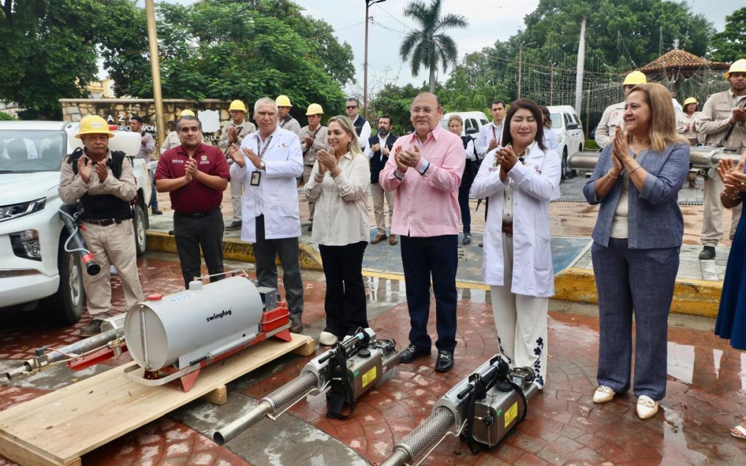 Arranca en Pánuco campaña de fumigación y eliminación de criaderos de Aedes aegypti