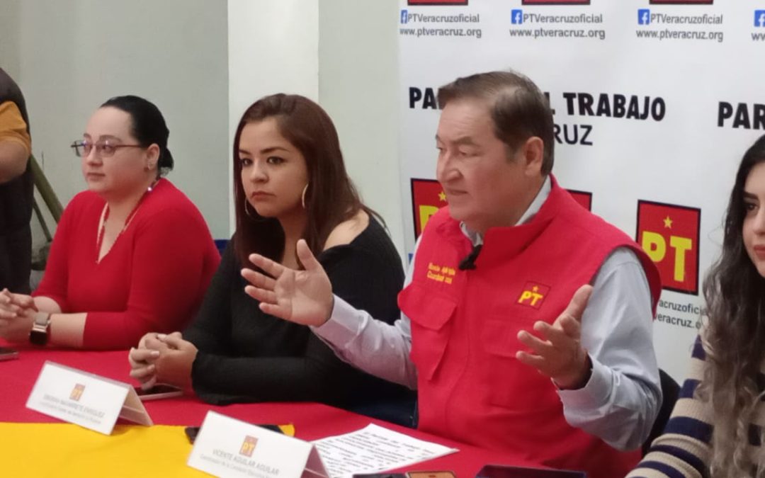 «Es preferible que se integren a Morena y no al PRI o al PAN, partidos que se consideran adversarios del PT»; VICENTE AGUILAR AGUILAR