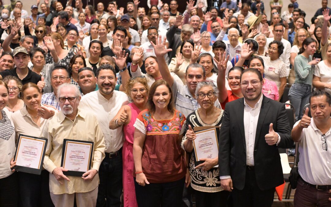 Veracruz es ejemplo nacional en el pago de la deuda del ISSSTE y avanza en justicia social con FOVISSSTE: Rocío Nahle