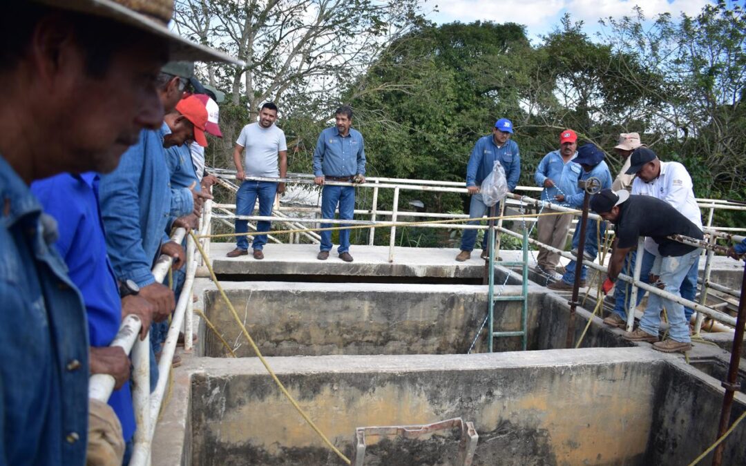 CAEV rehabilita potabilizadora en Rodríguez Clara