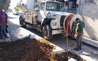 Reparan drenaje colapsado en la colonia Marco Antonio Muñoz por instrucciones del alcalde René Omar Jaén