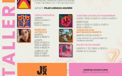 Invita SECVER a los talleres inclusivos en el Jardín de las Esculturas de Xalapa