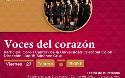Invita SECVER a presentación Voces del Corazón