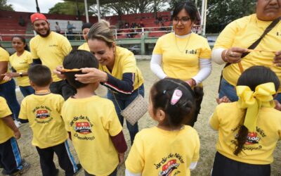 Con actividades deportivas en preescolares, impulsa SEV el desarrollo de habilidades y capacidades