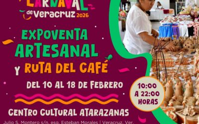 Expoventa Artesanal y Ruta del Café con motivo del Carnaval, en Atarazanas