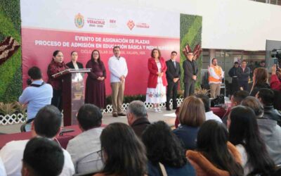 Ofertó SEV 464 plazas docentes para fortalecer cobertura en el ciclo 2025-2026