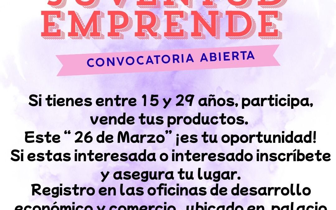 Impulsan en Banderilla el Programa de Emprendimiento Juvenil para fortalecer ideas de negocio