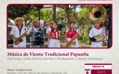 Invita SECVER a la presentación Música de Viento Tradicional Papantla 