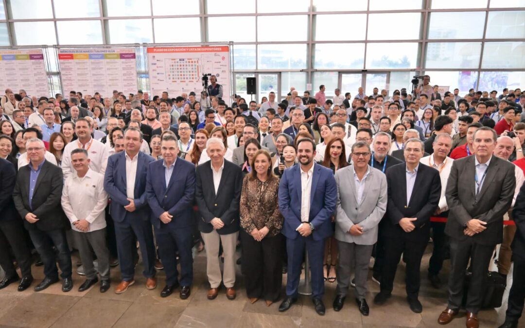 Inaugura Gobernadora Expo Acero; Veracruz, tercer productor de acero del país