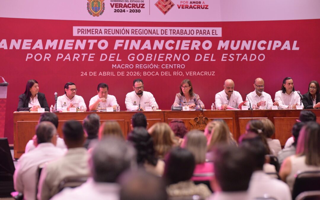 Anuncia Rocío Nahle García estrategia integral para sanear finanzas municipales