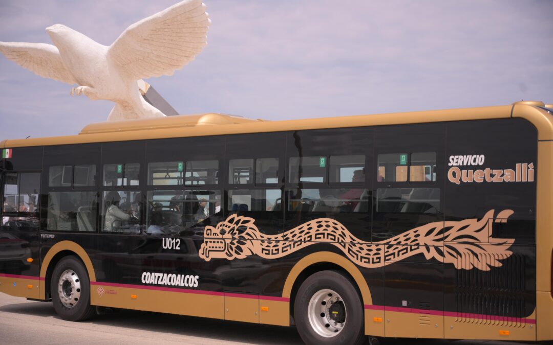 Tras periodo gratuito, Quetzalli inicia cobro y operación regular en Coatzacoalcos