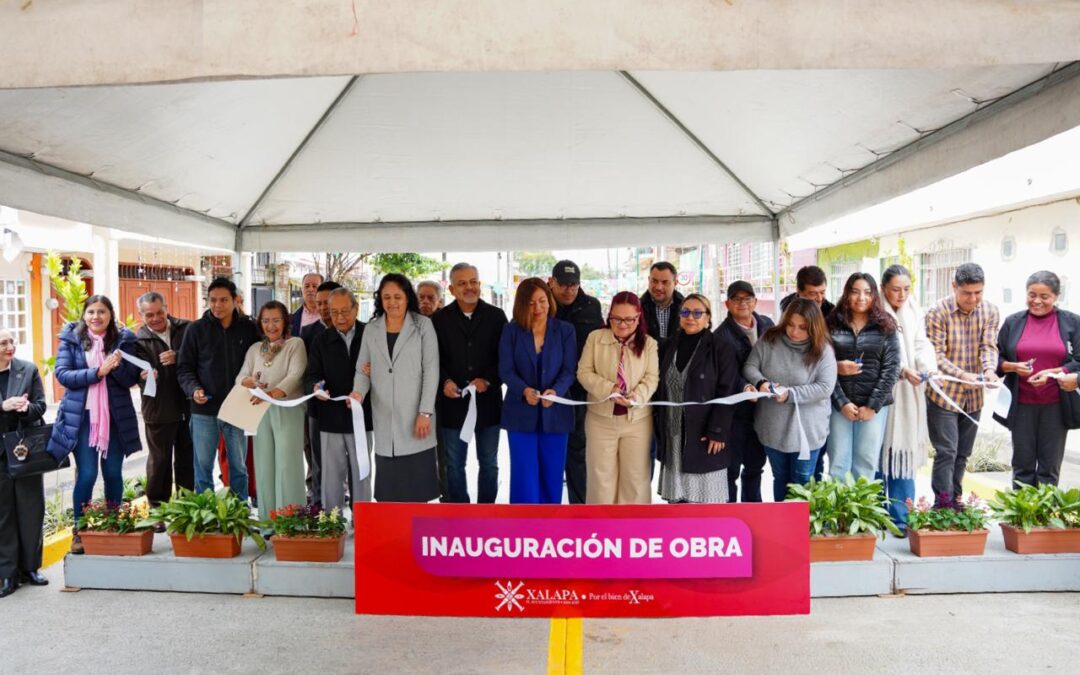 Palabra cumplida, antes del tiempo proyectado entrega Daniela Griego obra en la colonia Obrero Campesina
