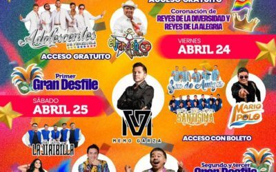 Llega el Carnaval Cardel 2026 con música y tradición del 23 al 26 de abril