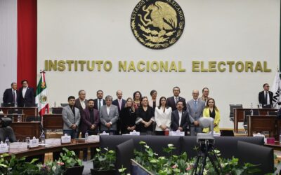 Toman protesta tres nuevas Consejerías ante el pleno del Consejo General del INE