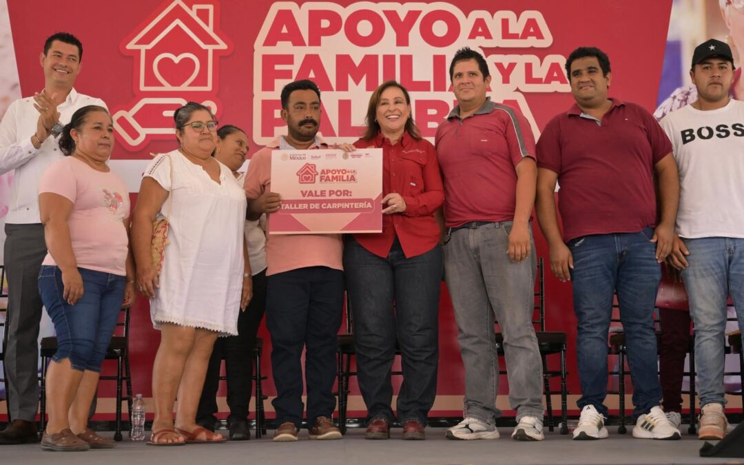 Gobierno humanista transforma la vida de más de 7 mil familias con apoyos directos: Rocío Nahle