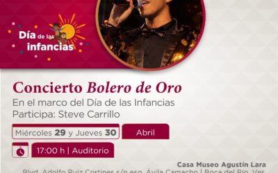 Próximo concierto de boleros en Casa Museo Agustín Lara 