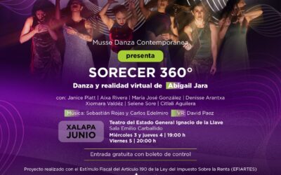 Performance SORECER 360°. Danza y realidad virtual, en el Teatro del Estado